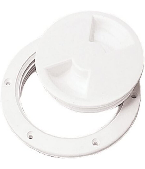 Hobie Deckplate Hatch Screw-In White 5"