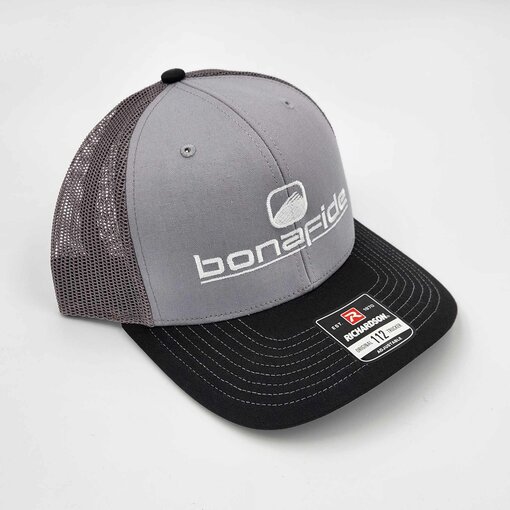 Bonafide "Bonafide" Trucker Hat Gray