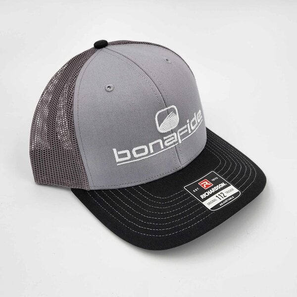 "Bonafide" Trucker Hat Gray