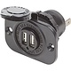 Dual USB Charger Socket 12VDC 2.1A
