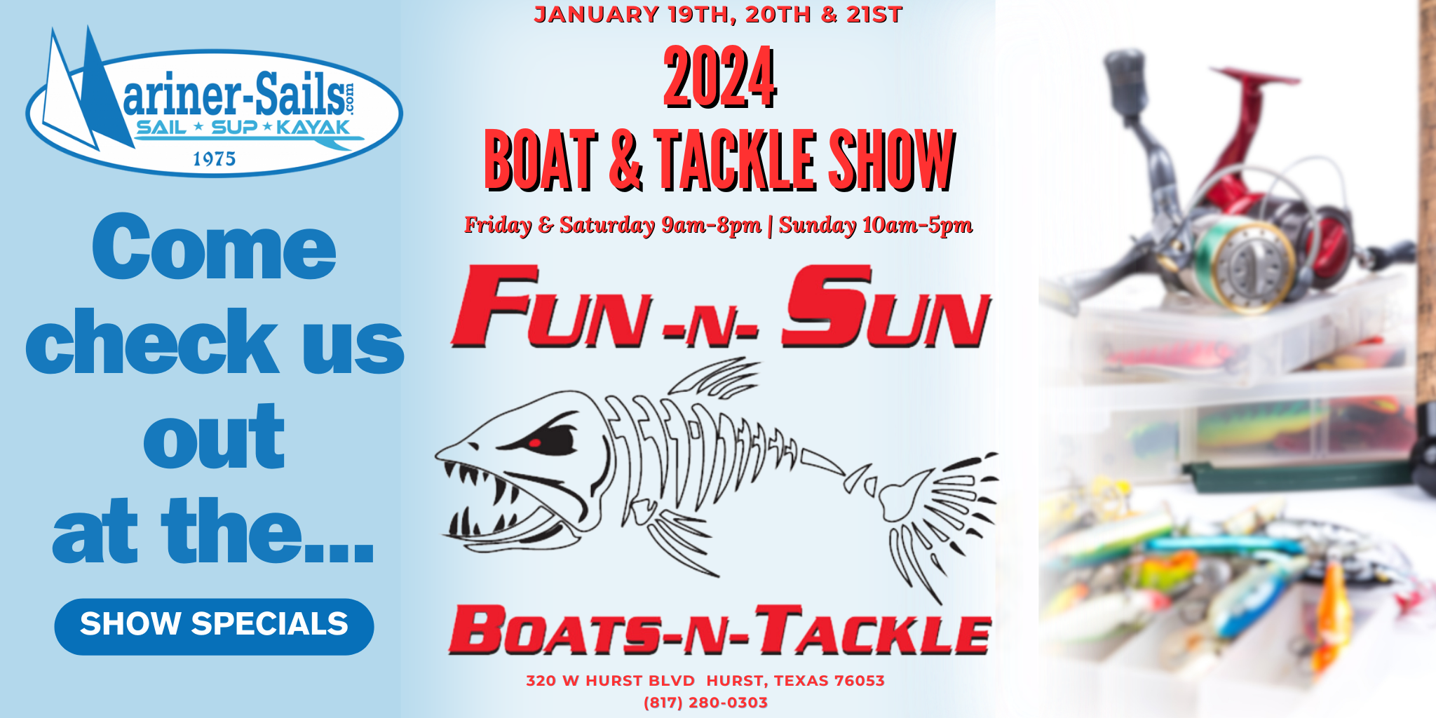 2024 Fun-N-Sun Boat-N-Tackle Show