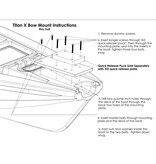 Native Watercraft Hammer/Titan X Bow Motor Mount