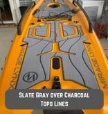 Hobie Lynx Complete 6mm Kit Elite Brushed Titanium Over Slate Gray