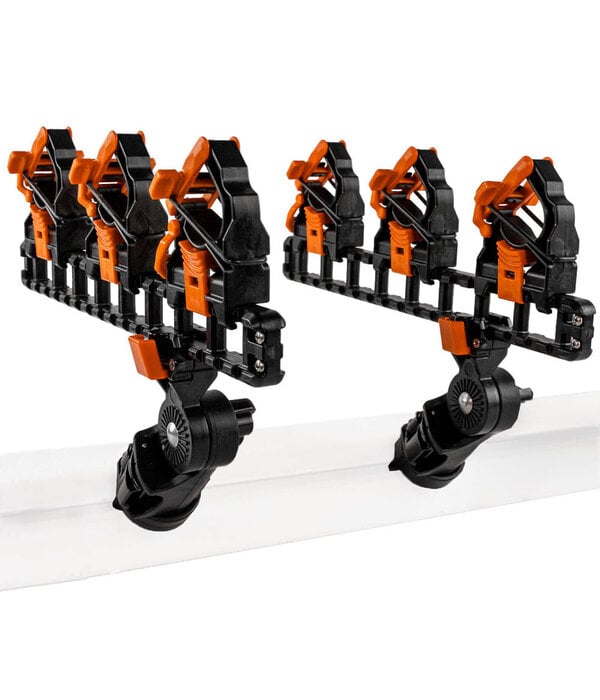 YakAttack SideStage Pro Rod Rack With TurnKey Adapters