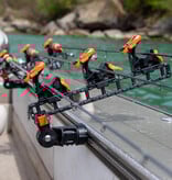 YakAttack SideStage Pro Rod Rack With TurnKey Adapters