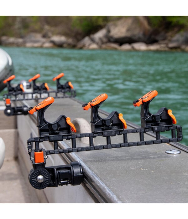 YakAttack SideStage Pro Rod Rack With TurnKey Adapters
