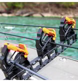 Yak-Attack SideStage Pro Rod Rack With TurnKey Adapters