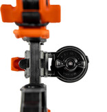 YakAttack SideStage Rod Rack Includes 6 Flipgrips, 2 ClickTrac Rails, Simple Track Mount