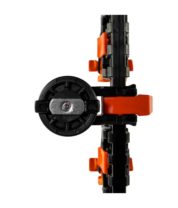 YakAttack SideStage Rod Rack Includes 6 Flipgrips, 2 ClickTrac Rails, Simple Track Mount