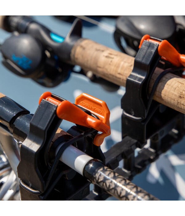 YakAttack SideStage Rod Rack Includes 6 Flipgrips, 2 ClickTrac Rails, Simple Track Mount
