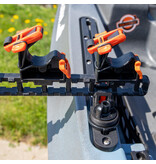YakAttack SideStage Rod Rack Includes 6 Flipgrips, 2 ClickTrac Rails, Simple Track Mount