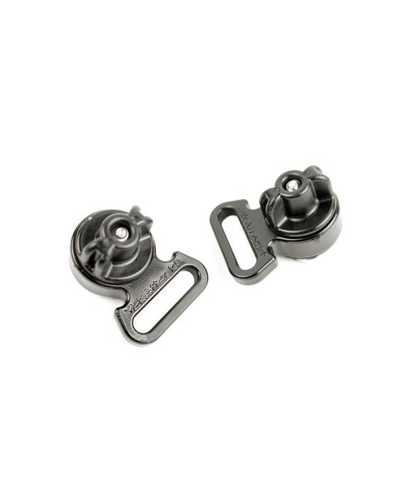 Yak-Attack Horizontial Tie Downs Track Mount (Pack Of 2)