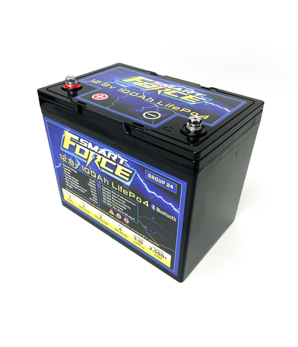Smart Force 12.8V 100Ah LifePO4 Battery With Bluetooth