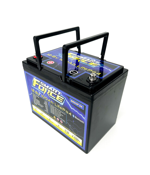 Smart Force 12.8V 100Ah LifePO4 Battery With Bluetooth