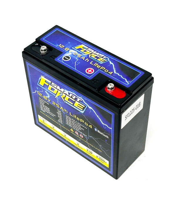 Smart Force 12.8V 25Ah LifePO4 Battery With Bluetooth