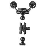 YakAttack RotoGrip Phone Holder With 1" Screwball Track Mount