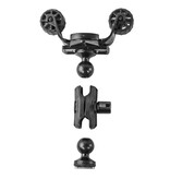 YakAttack RotoGrip Phone Holder With 1" Screwball Track Mount