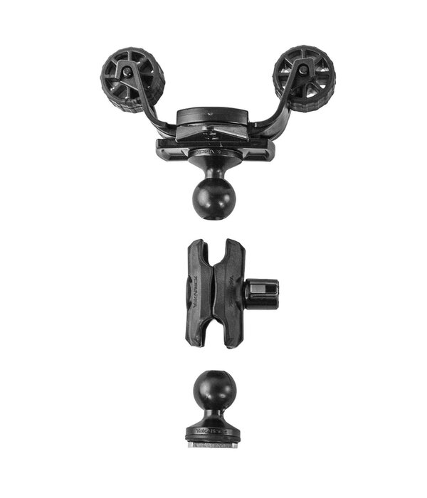YakAttack RotoGrip Phone Holder With 1" Screwball Track Mount