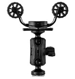 Yak-Attack RotoGrip Phone Holder With 1" Screwball Track Mount