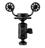 YakAttack RotoGrip Phone Holder With 1" Screwball Track Mount