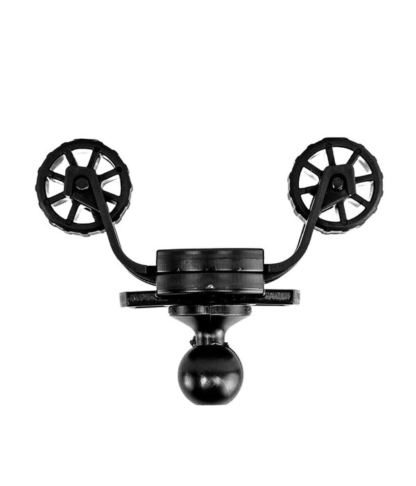 YakAttack RotoGrip Phone Holder With 1" Screwball Track Mount