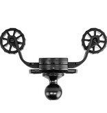 Yak-Attack RotoGrip Phone Holder With 1" Screwball Track Mount