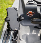 YakAttack RotoGrip Phone Holder With 1" Screwball Track Mount