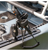 YakAttack RotoGrip Phone Holder With 1" Screwball Track Mount
