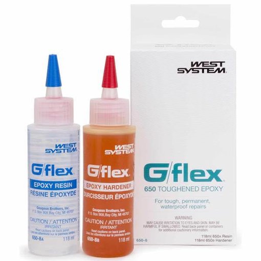 West Systems G/Flex Epoxy Resin/Hardener (8oz)