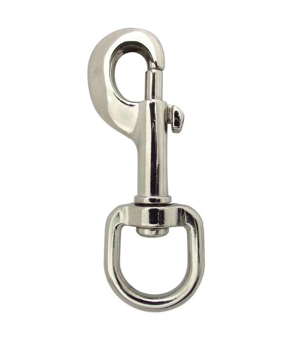 KONG Marine Bronze Snap 361 – 20mm Natural Finish Swivel Clip, Italian Made