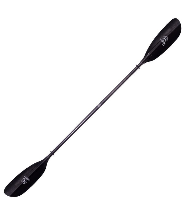 Werner Paddles (Closeout) Camano Carbon 1-Piece Straight Standard Shaft 220 Carbon Weave