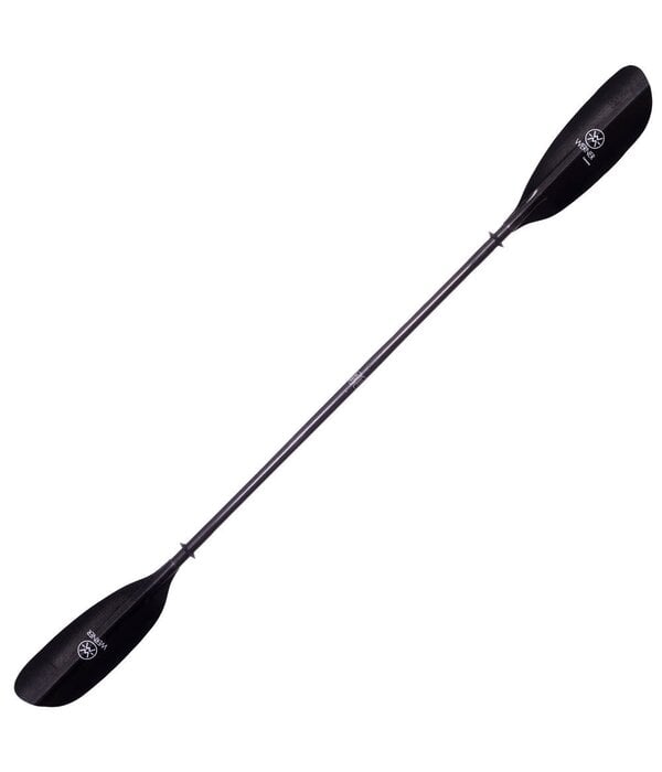 Werner Paddles (Closeout) Camano Carbon 2-Piece Straight Standard Shaft 220 Carbon Weave