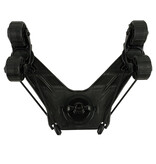 Yak-Attack DoubleHeader With Dual ParkNPole RotoGrips Black