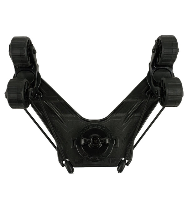 Yak-Attack DoubleHeader With Dual ParkNPole RotoGrips Black