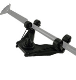 Yak-Attack DoubleHeader With Dual ParkNPole RotoGrips Black