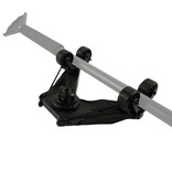 Yak-Attack DoubleHeader With Dual ParkNPole RotoGrips Black