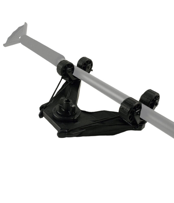 YakAttack DoubleHeader With Dual ParkNPole RotoGrips Black