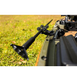 Yak-Attack DoubleHeader With Dual ParkNPole RotoGrips Black