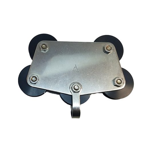 C. Sherman Johnson (Closeout) Backstay Car 1/4" With Becket And Sheave