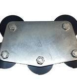 C. Sherman Johnson (Closeout) Backstay Car 1/4" Sheave Only