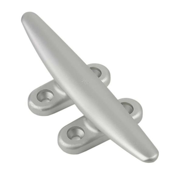 (Closeout) Cleat 4-Hole Deck 10" Silver