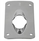 Schaefer (Closeout) Exit Plate Curved 3/4"