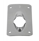 Schaefer (Closeout) Exit Plate Curved 3/4"