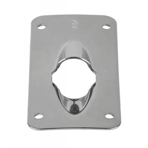 Schaefer (Closeout) Exit Plate Curved 3/4"