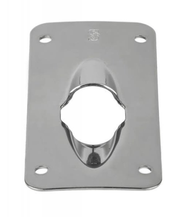Schaefer (Closeout) Exit Plate Curved 3/4"