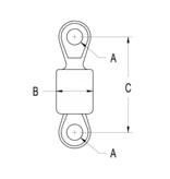 Murray Sports Roller Furling Swivel Eye