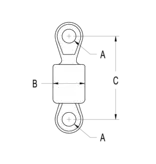 Murray Sports Roller Furling Swivel Eye