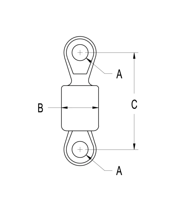 Murray Sports Roller Furling Swivel Eye