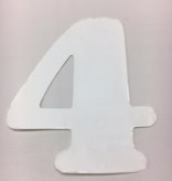 (Closeout) Sail # 4 White