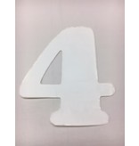 (Closeout) Sail # 4 White